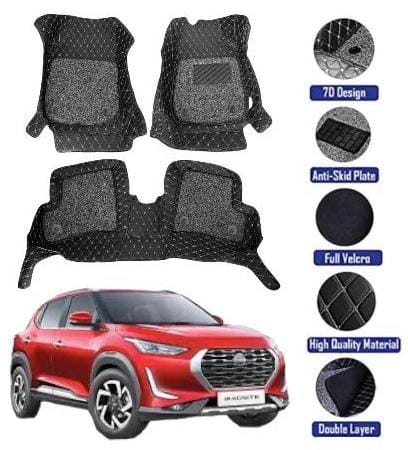 Genfrid 7D Premium Custom Fitted Car Mats For Nissan Magnite