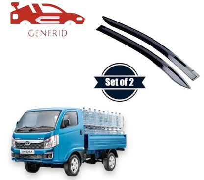 Genfrid Car Door Window Visor For Mini Truck Tata Intra