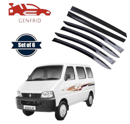 Genfrid Car Door Window Visor For Maruti Eeco