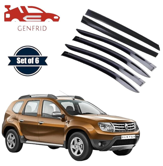 Genfrid Car Door Window Visor For Renault Duster