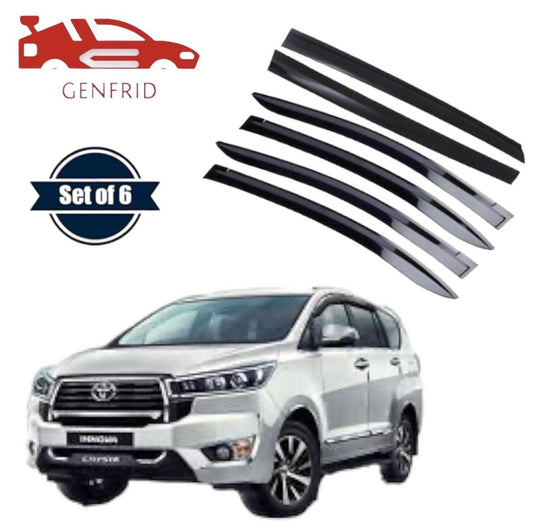 Genfrid Car Door Window Visor For Toyota Innova Crysta