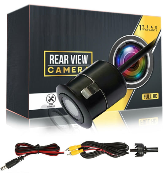 GENFRID Car Rear Camera,View Backup Camera,170 Wide Angle HD CMOS Auto Parking Assistance Reverse, 8 LED Night Vision Waterproof Reverse Assist Camera System  (1 Camera, 720 * 1080)