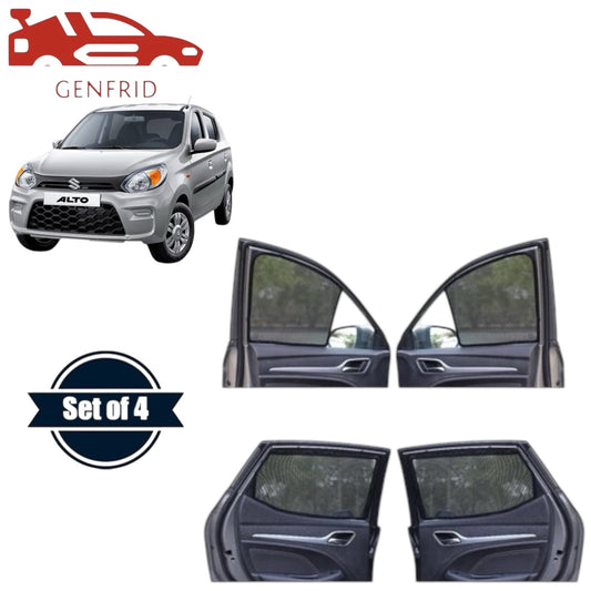 Genfrid Car Sunshade/Car Side Window Shades For Maruti Alto800