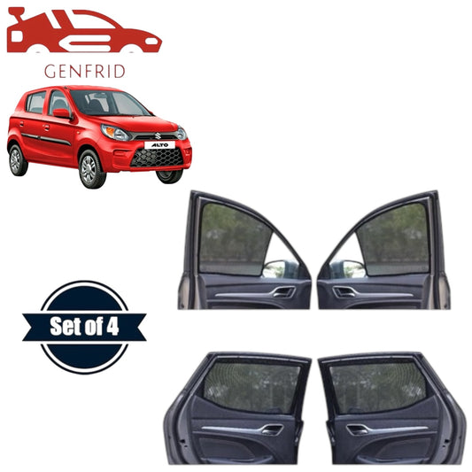 Genfrid Car Sunshade/Car Side Window Shades For Maruti Alto 800