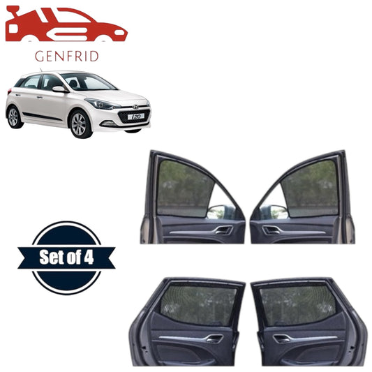 Genfrid Car Sunshade/Car Side Window Shades For Hyundai I20 Elite