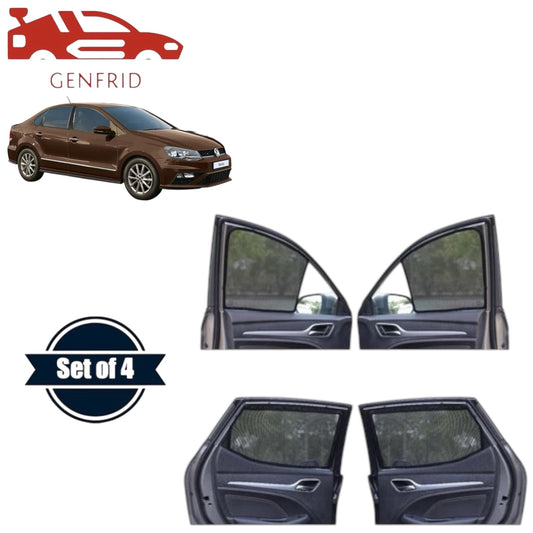 Genfrid Car Sunshade/Car Side Window Shades For Volkswagen Vento