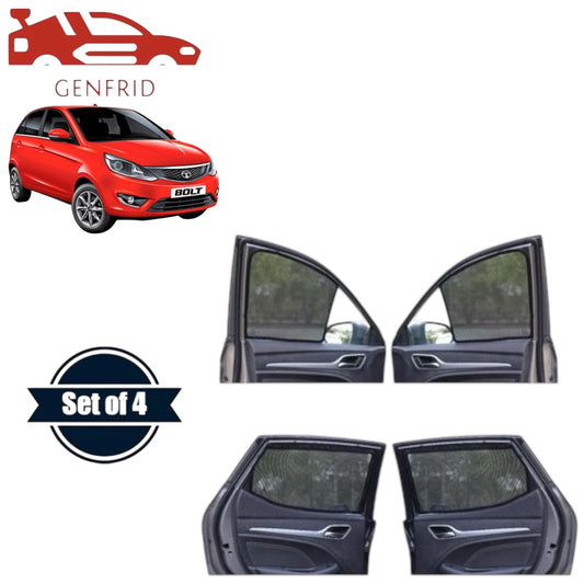 Genfrid Car Sunshade/Car Side Window Shades For Tata Bolt