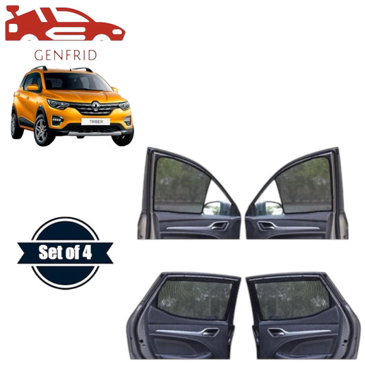Genfrid Car Sunshade/Car Side Window Shades For Renault Triber