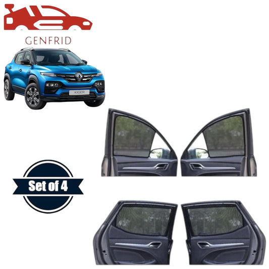 Genfrid Car Sunshade/Car Side Window Shades For Renault Kiger