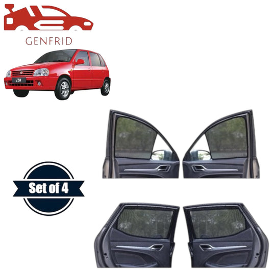 Genfrid Car Sunshade/Car Side Window Shades For Maruti Zen