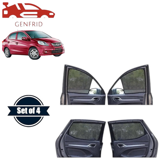 Genfrid Car Sunshade/Car Side Window Shades For Honda Amaze