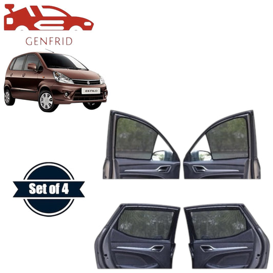 Genfrid Car Sunshade/Car Side Window Shades For Maruti Zen estilo