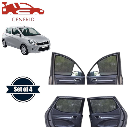 Genfrid Car Sunshade/Car Side Window Shades For Maruti Celerio