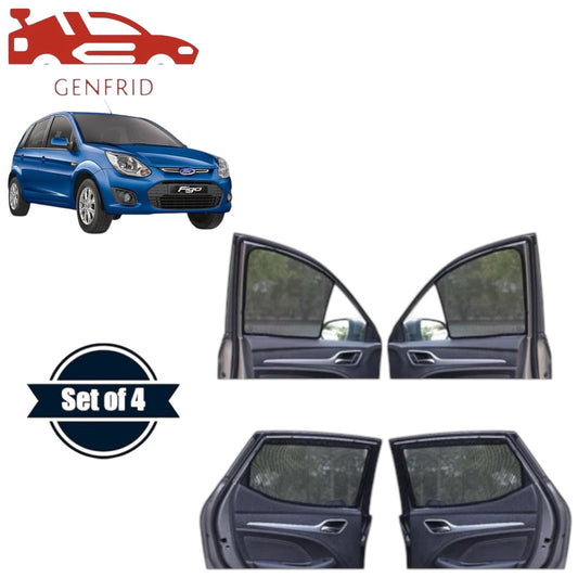 Genfrid Car Sunshade/Car Side Window Shades For Ford Figo