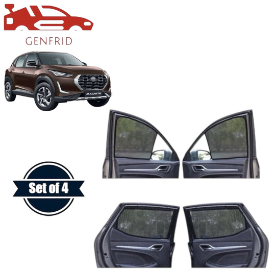 Genfrid Car Sunshade/Car Side Window Shades For Nissan Magnite
