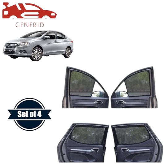 Genfrid Car Sunshade/Car Side Window Shades For Honda City