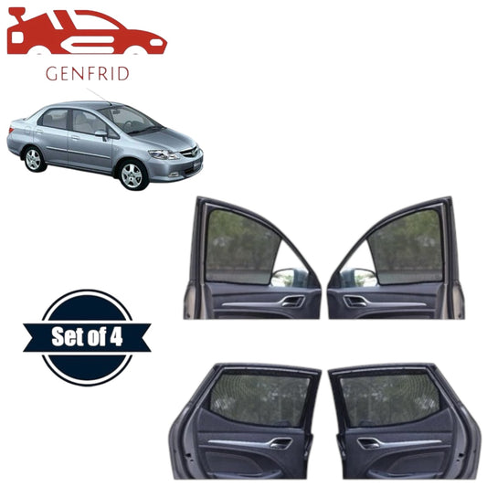 Genfrid Car Sunshade/Car Side Window Shades For Honda City ZX