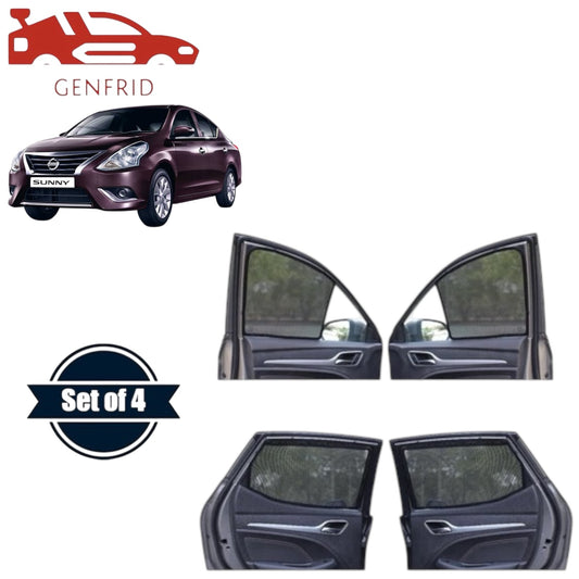 Genfrid Car Sunshade/Car Side Window Shades For Nissan Sunny