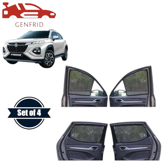 Genfrid Car Sunshade/Car Side Window Shades For Maruti Fronx