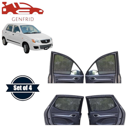 Genfrid Car Sunshade/Car Side Window Shades For Maruti Alto