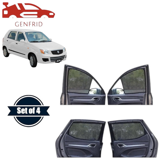 Genfrid Car Sunshade/Car Side Window Shades For Maruti Alto