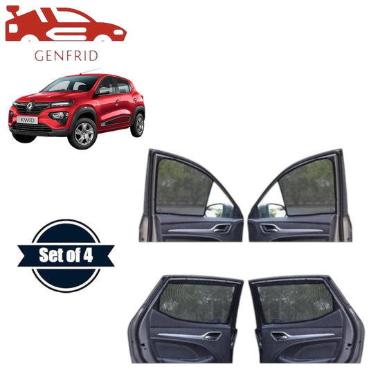 Genfrid Car Sunshade/Car Side Window Shades For Renault Kwid