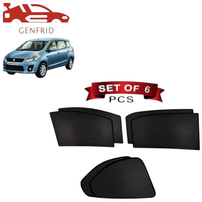 Genfrid Car Sunshade/Car Side Window Shades For Maruti Ertiga 2010-17