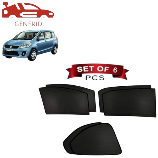 Genfrid Car Sunshade/Car Side Window Shades For Maruti Ertiga 2010-17