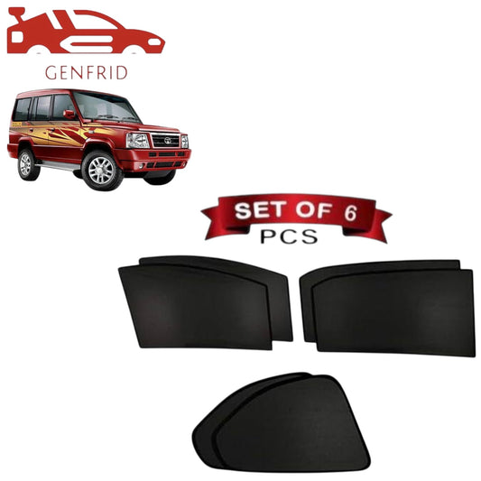 Genfrid Car Sunshade/Car Side Window Shades For Tata Sumo