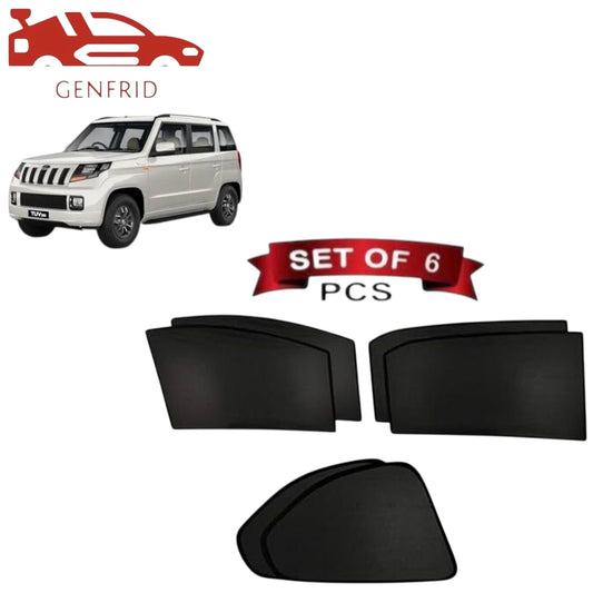 Genfrid Car Sunshade/Car Side Window Shades For Mahindra TUV300