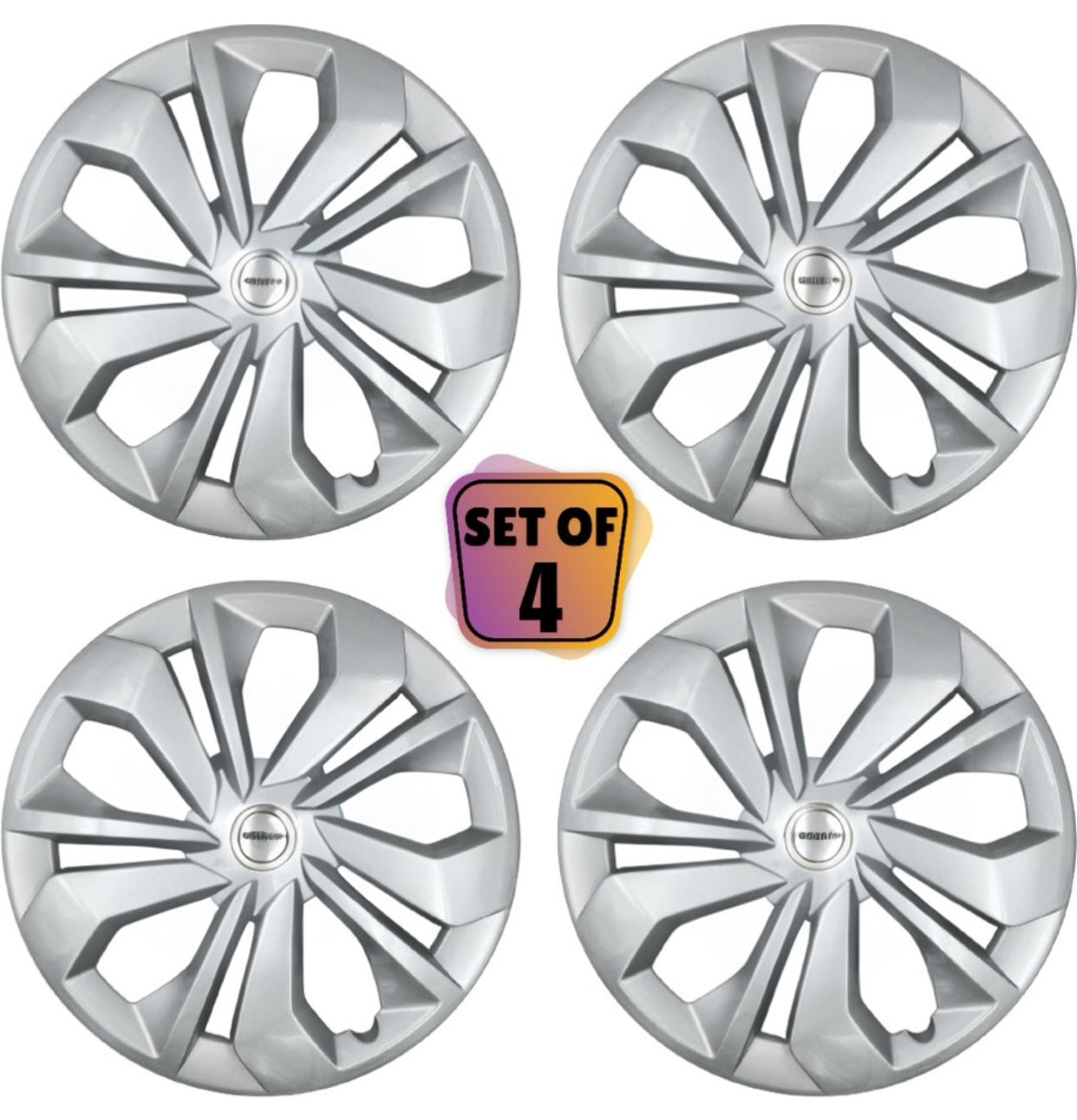 GENFRID Wheel Cover, Car wheel cap, Car wheel hubcap (16 INCH)