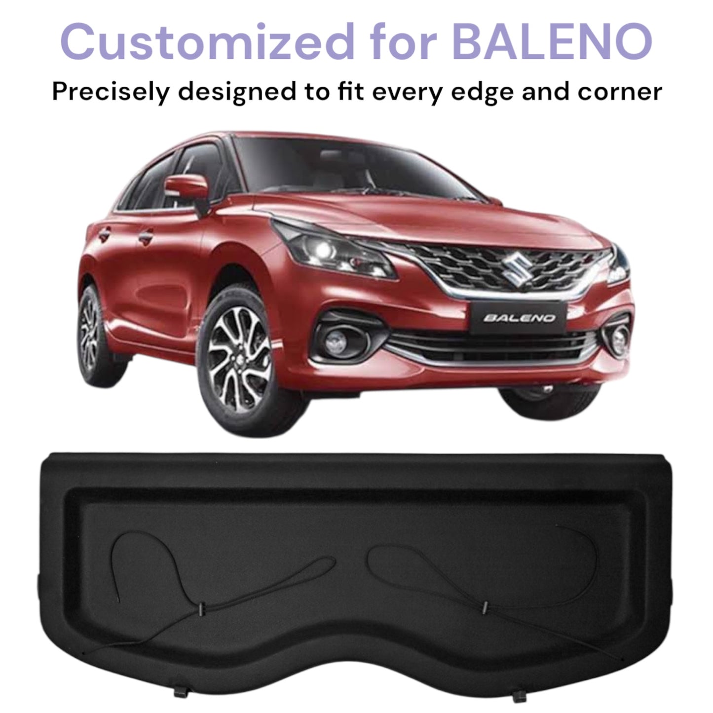 GENFRID Parcel Tray/Car Parcel Tray/Diggy Luggage Tray For Maruti Baleno 2022-25