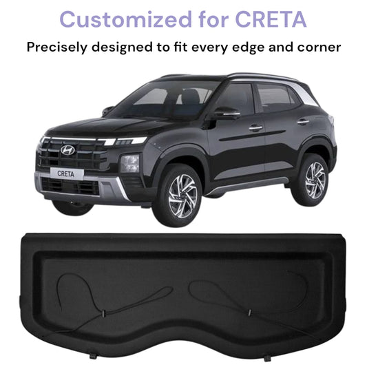 GENFRID Parcel Tray/Car Parcel Tray/Diggy Luggage Tray For Hyundai Creta 2024-25