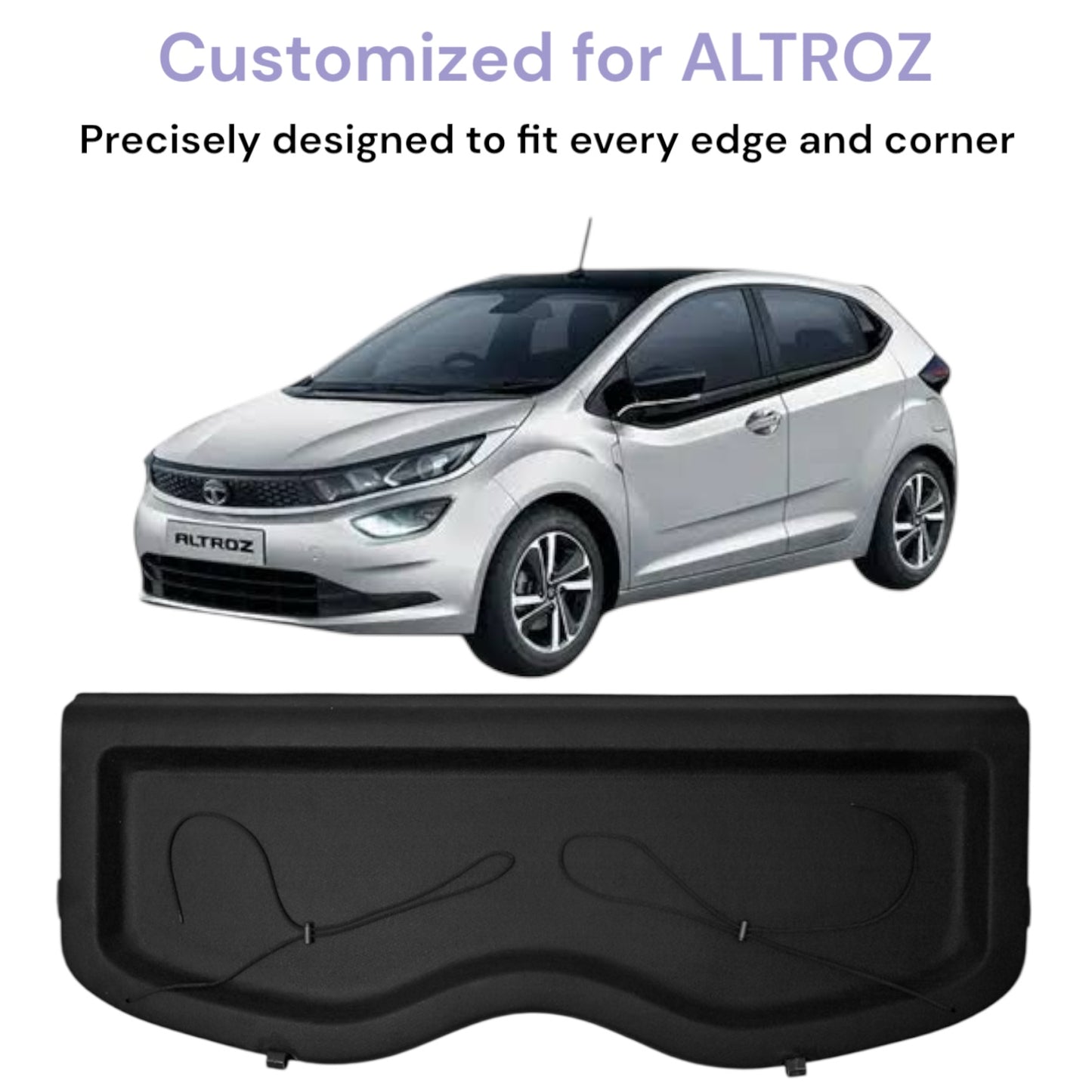 GENFRID Parcel Tray/Car Parcel Tray/Diggy Luggage Tray For Tata Altroz