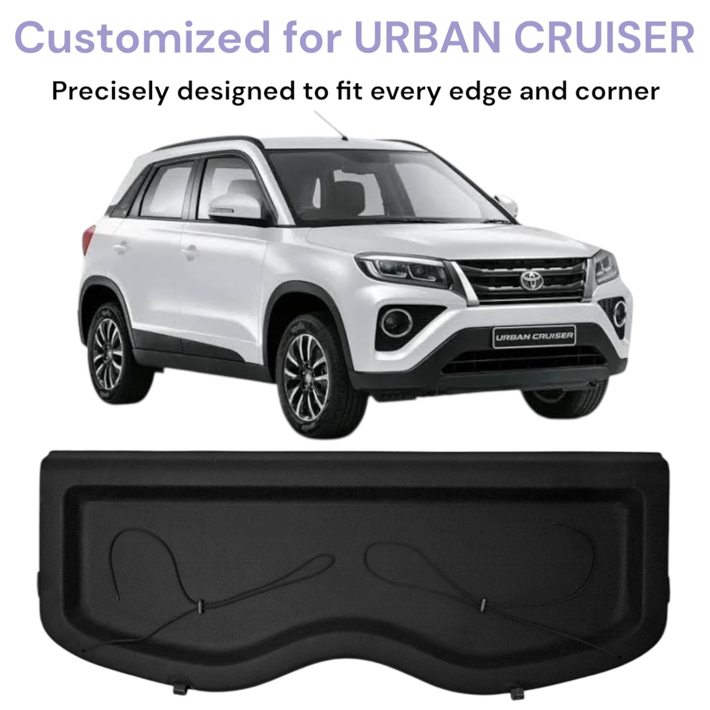 GENFRID Parcel Tray/Car Parcel Tray/Diggy Luggage Tray For Toyota Urban Cruiser