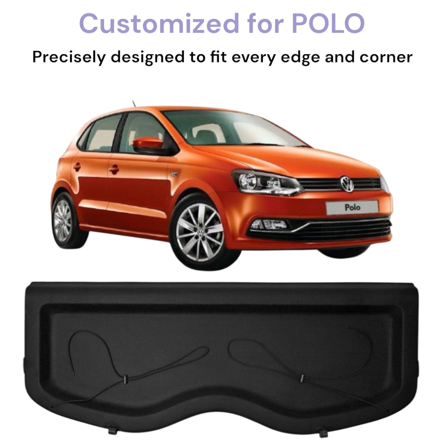GENFRID Parcel Tray/Car Parcel Tray/Diggy Luggage Tray For Volkswagen Polo