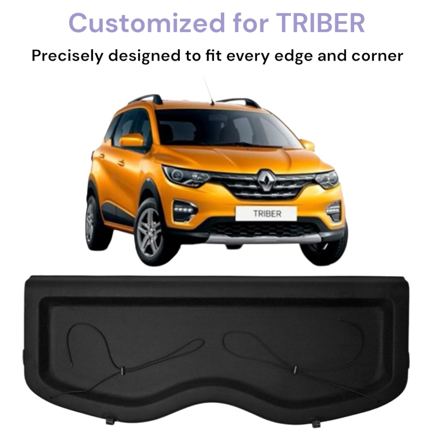 GENFRID Parcel Tray/Car Parcel Tray/Diggy Luggage Tray For Renault Triber