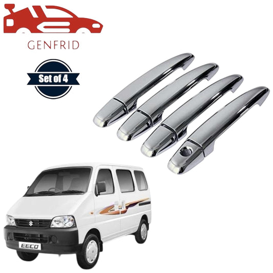 GENFRID Car Chrome Door Handle Covers For Maruti Eeco