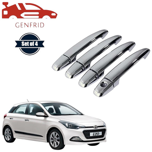 GENFRID Car Chrome Door Handle Covers For Hyundai I20 Elite