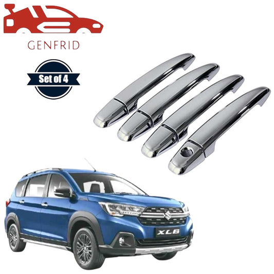 GENFRID Car Chrome Door Handle Covers For Maruti XL6