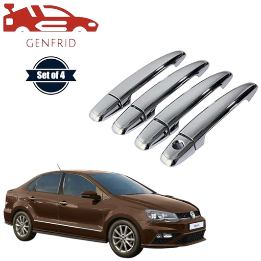 GENFRID Car Chrome Door Handle Covers For Volkswagen Vento