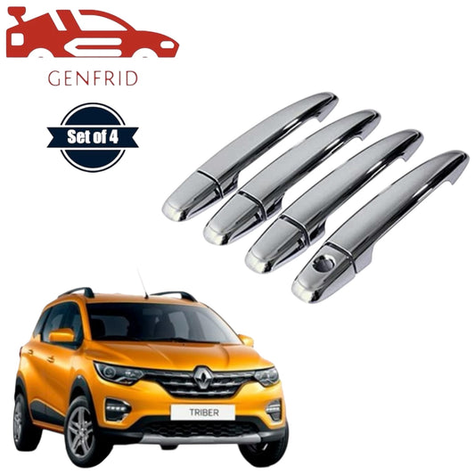 GENFRID Car Chrome Door Handle Covers For Renault Triber