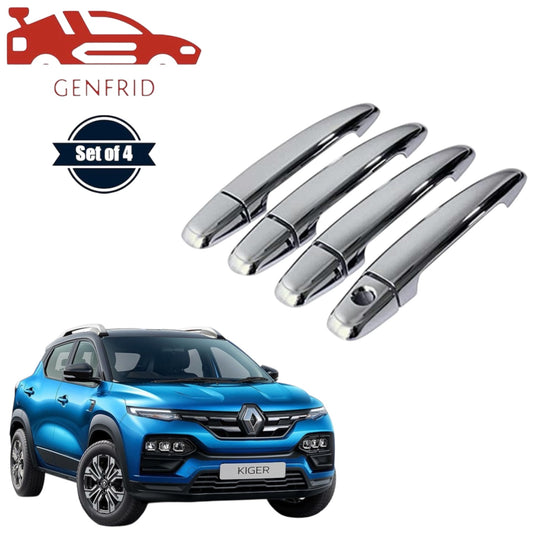 GENFRID Car Chrome Door Handle Covers For Renault Kiger