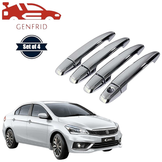GENFRID Car Chrome Door Handle Covers For Maruti Ciaz