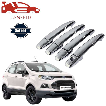 GENFRID Car Chrome Door Handle Covers For Ford Ecosport