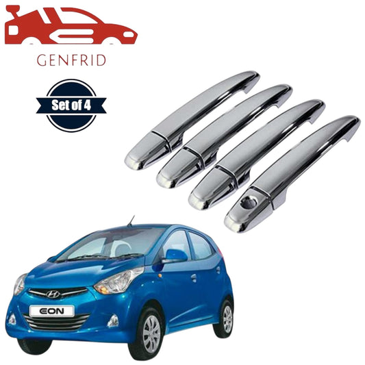 GENFRID Car Chrome Door Handle Covers For Hyundai Eon