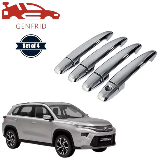GENFRID Car Chrome Door Handle Covers For Kia Sonet