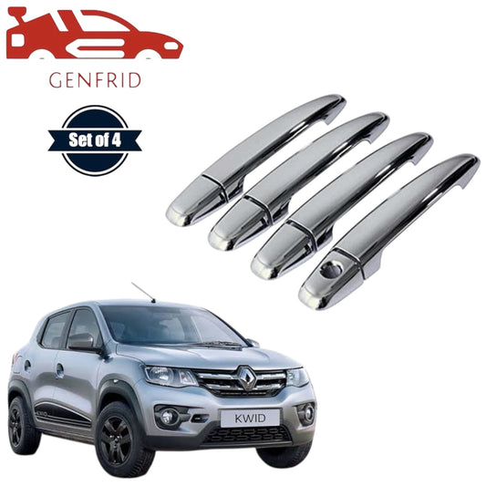 GENFRID Car Chrome Door Handle Covers For Renault Kwid