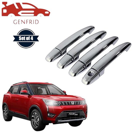 GENFRID Car Chrome Door Handle Covers For Mahindra XUV300