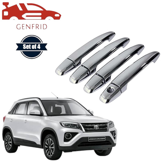 GENFRID Car Chrome Door Handle Covers For Toyota Urban Cruiser